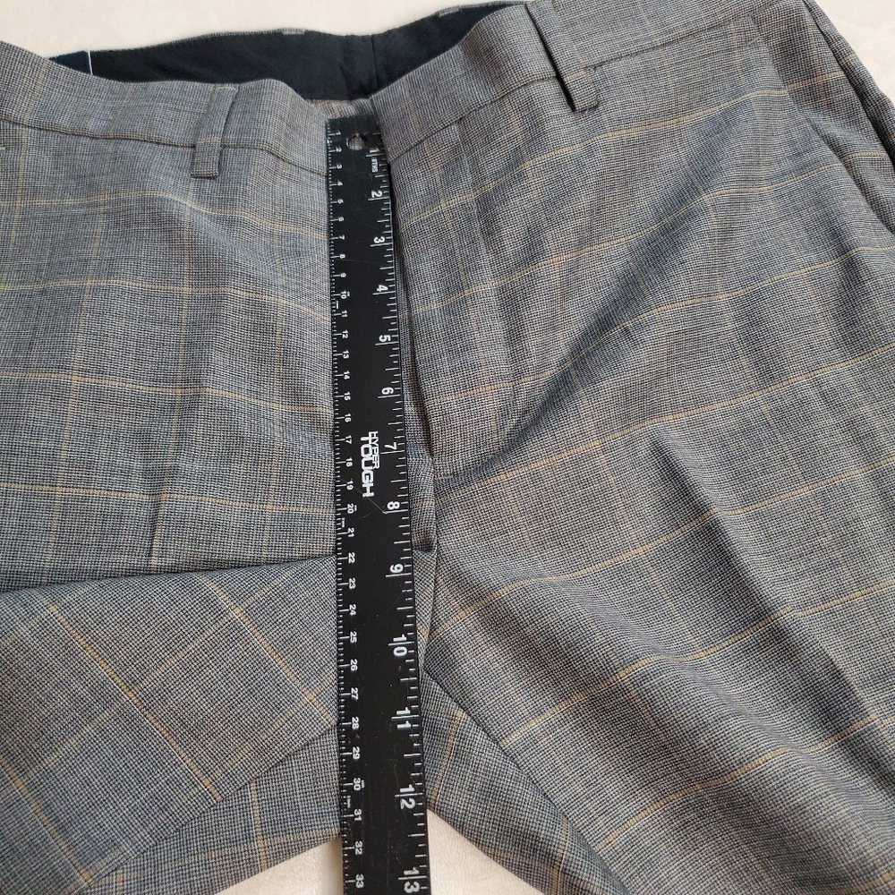 J. Crew Bowery Gray Dress Pants‎ with Classic Fit. New W Tags Size 32x30 - Picture 10 of 16